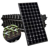 15 Pcs 72 Cell Seed Starter Tray - Reusable Seed Growing Starting Tray Fits 1020 Trays, Thick Gardening Germination Trays with Drain Holes for Plant Seeds Propagation, 1080 Cells Total