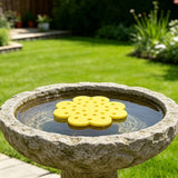 5-Pack Floating Drinking Cups with Yellow Nonslip Foam Platform for Beehive Water Dispenser
