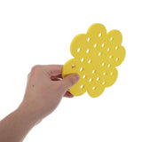 5-Pack Floating Drinking Cups with Yellow Nonslip Foam Platform for Beehive Water Dispenser
