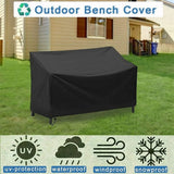 Patio Furniture Cover Outdoor Heavy Duty Patio Furniture Chair Cover Cover With Adjustable Drawstring 2 Seat