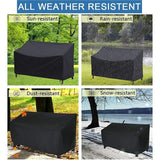 Patio Furniture Cover Outdoor Heavy Duty Patio Furniture Chair Cover Cover With Adjustable Drawstring 2 Seat