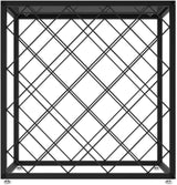 Freestanding Metal Wine Rack for 25 Bottles