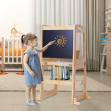 Wooden Toddler Step Stool - Learning Tower - Kitchen Safety