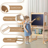 Wooden Toddler Step Stool - Learning Tower - Kitchen Safety