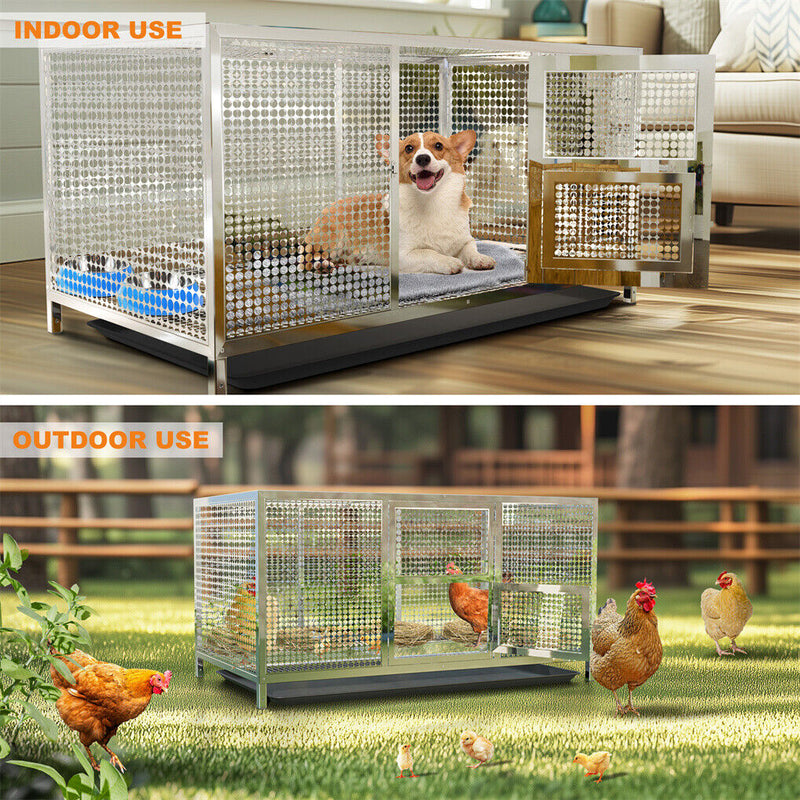 Stainless Steel Chicken Coop XL House/Coop