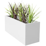 Designer Planter Box 900 x 340 x 400mm Vibrant White