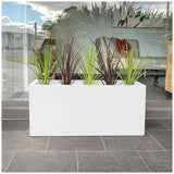 Designer Planter Box 900 x 340 x 400mm Vibrant White