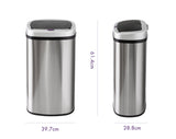 50L Stainless Steel Motion Sensor Rubbish Bin