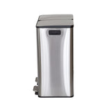 Stainless Steel Dual Compartment (30L each Section) Pedal Operation Rubbish Bin