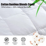 Goose Feather Down Quilt 500 GSM Duvet Doonas Queen:210x210cm