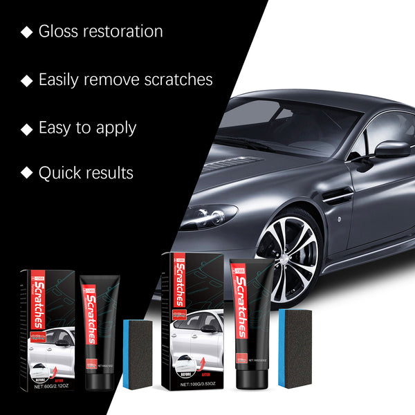 cratches Remover, Paint Cleaning Decontamination Wax Scratch Retreading Paste Repair Car Wax