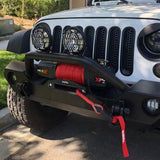 14500LBS Electric Winch - 12V synthetic rope with 4PCS Recovery Tracks - Gen3.0 -- X-BULL Red