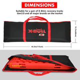 Recovery Tracks Carry Bag | 4x4 Extraction Tred Bag | Black | X-BULL