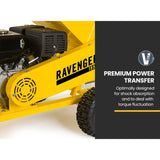 MICHIGAN 18HP 420cc Petrol Commercial Wood Chipper, Towable, Tree Mulcher - Ravenger 1950
