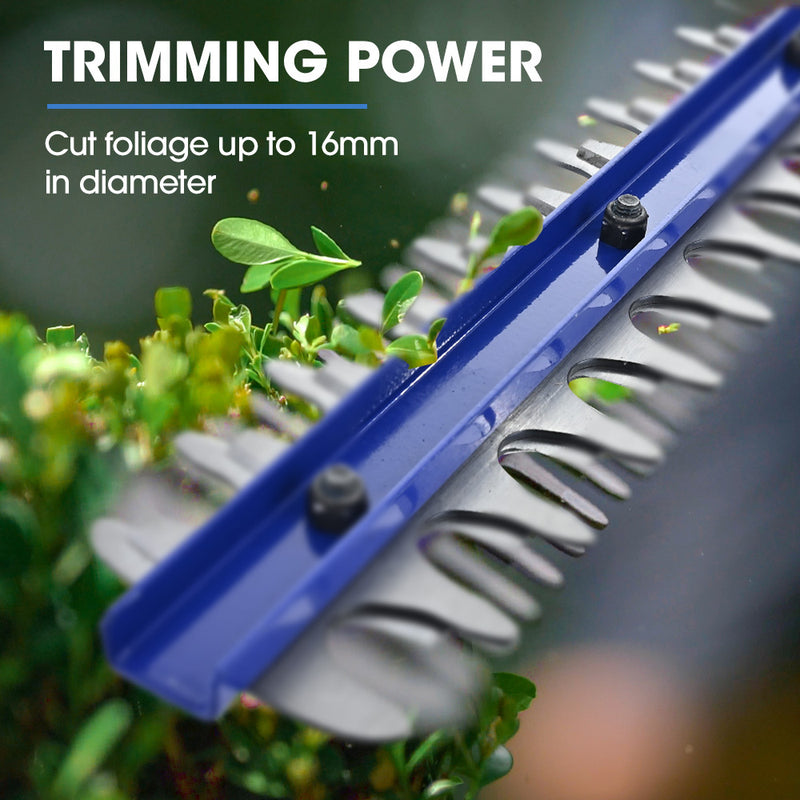 POWERBLADE HH4 20V | Cordless Electric Hedge Trimmer Kit | with Lithium Battery and Fast Charger