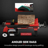 Baumr-AG 9 Ton Electric Log Splitter 9T Wood Cutter Hydraulic Fire Wood Block Axe Small Machine