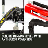 Baumr-AG 20 Ton Electric Log Splitter 20T Heavy-Duty Wood Cutter Hydraulic Fire Wood Block Axe