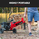 Wood Log Splitter | 12 Tonne Petrol Hydraulic | BAUMR-AG| HPS400