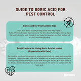 2Kg Boric Acid Powder High Purity Fully Soluble Granule Pest Ant Cockroaches