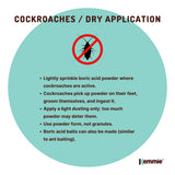 2Kg Boric Acid Powder High Purity Fully Soluble Granule Pest Ant Cockroaches