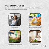 Orku 5Kg Epsom Salt - Magnesium Sulphate Bath Salts For Skin Body Sulfate