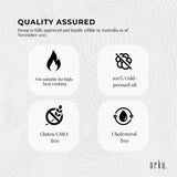 Orku 5L Organic Hemp Seed Oil - Cold Pressed Food Grade Oils