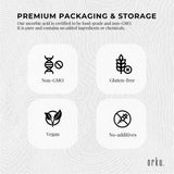 Orku 100g Vitamin C Powder Pure L-Ascorbic Acid - USP Grade Non-GMO