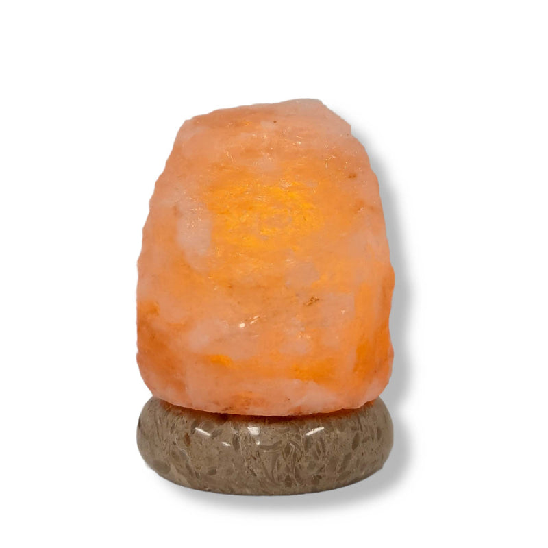 Colour Changing Salt Himalayan Lamp | USB | Natural Shape Pink Rock LED Light