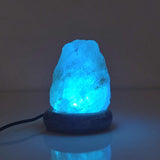 Colour Changing Salt Himalayan Lamp | USB | Natural Shape Pink Rock LED Light