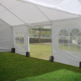 Wallaroo 6x6m Outdoor Event Marquee Gazebo Party Wedding Tent - White