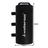 Wallaroo 10L Weight Bags 4 Pcs Gazebo Pods Canopy Eco-friendly Anchor In Black