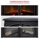 Dimplex Leckford Optiflame Electric Fire Stove - 2kW