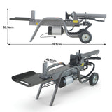 12 Tonne Electric Hydraulic Log Splitter Heavy-Duty Firewood Splitter - Yukon