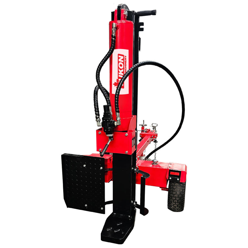Log Splitter | 75 Ton Petrol Hydraulic Horizontal And Vertical Log Splitter | Electric Start | Yukon