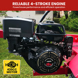 Log Splitter | 75 Ton Petrol Hydraulic Horizontal And Vertical Log Splitter | Electric Start | Yukon