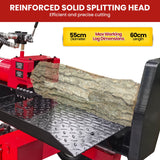 Log Splitter | 75 Ton Petrol Hydraulic Horizontal And Vertical Log Splitter | Electric Start | Yukon