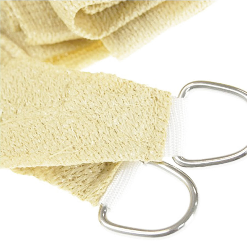 Wallaroo Waterproof 160GSM Outdoor Sun Shade Sail Canopy 3.6m Triangle