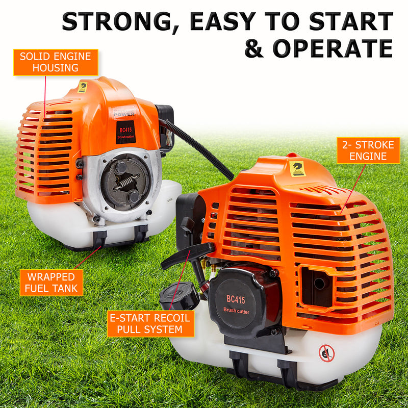 Garden Whipper | Snipper | Brush Cutter | 43cc + 4 Blade