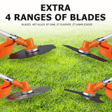 Garden Whipper | Snipper | Brush Cutter | 43cc + 4 Blade