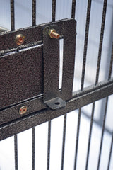 YES4PETS XXXXL Walk-in Bird Cat Dog Chicken Rabbit Cage Pet Parrot Aviary  Perch 219x158x203cm With Green Cover