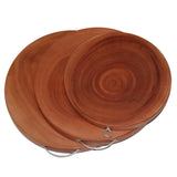 3 Wooden Chopping Board | Natural Hardwood Kitchen Cutting | Round