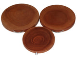 3 Wooden Chopping Board | Natural Hardwood Kitchen Cutting | Round