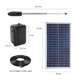 Automatic Gate Opener | Double Swing | Full Solar Power Kit | Remote Control
