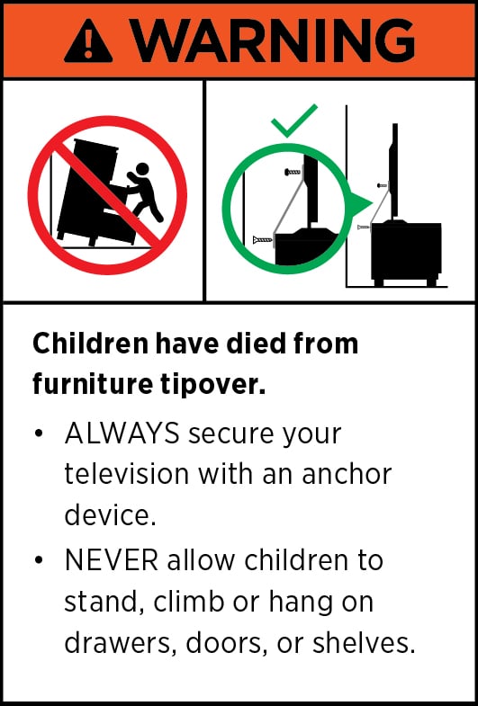 Tallboy MDF Brown Colour Waveform Design Three Drawers