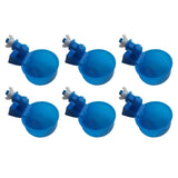 6pcs Chicken Drinking Bowl Poultry Waterer Feeder Automatic Drinking Cups Coop