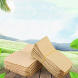 100pcs 6x11cm Kraft Paper Seed Envelopes for Efficient Garden Seed Storage