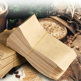 100pcs 6x11cm Kraft Paper Seed Envelopes for Efficient Garden Seed Storage