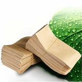 100pcs 6x11cm Kraft Paper Seed Envelopes for Efficient Garden Seed Storage