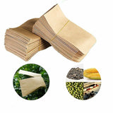 100pcs 6x11cm Kraft Paper Seed Envelopes for Efficient Garden Seed Storage