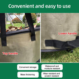 Collapsible Leaf Bin Outdoor Waste Bin for Garden Yard Cleanup and Storage - M